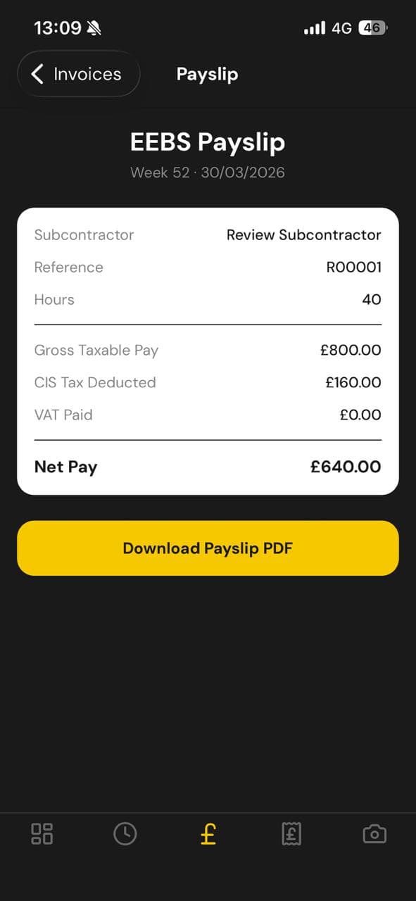 Payslips & pay history